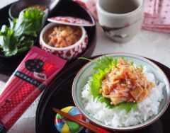 明太子入りなめ茸【レンジで2分！】おつまみ・作り置きおかず